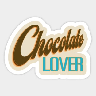 Chocolate Lover Sticker